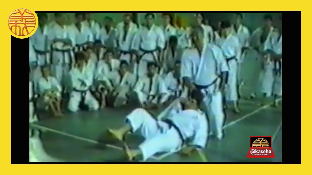 1987 Taiji KASE teaching NIJUSHIHO BUNKAI - Alicante (Spain)