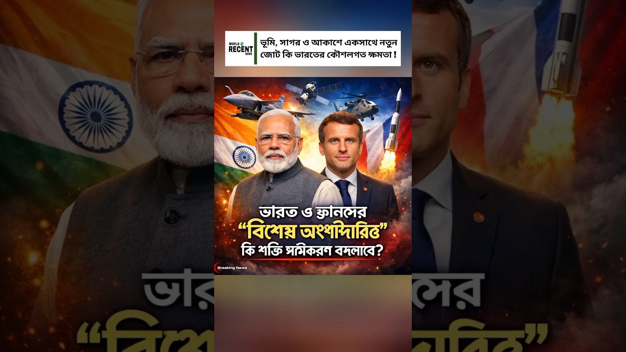 India&ndash;France Strategic Partnership 2026: Macron Visit, Helicopter Deal & HAMMER Missile Production!