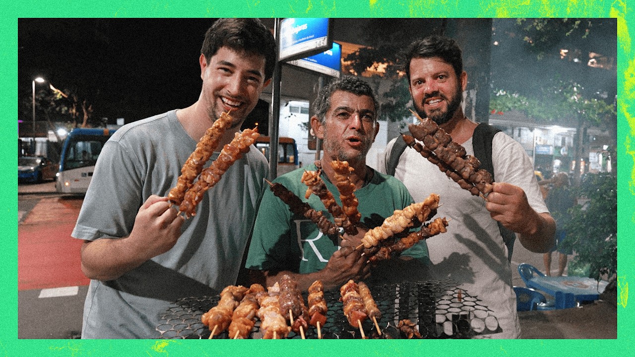 COMIDA DE RUA + COMIDA CAIPIRA no Rio de Janeiro | Comilança Raiz feat. ​⁠@LukeMartin