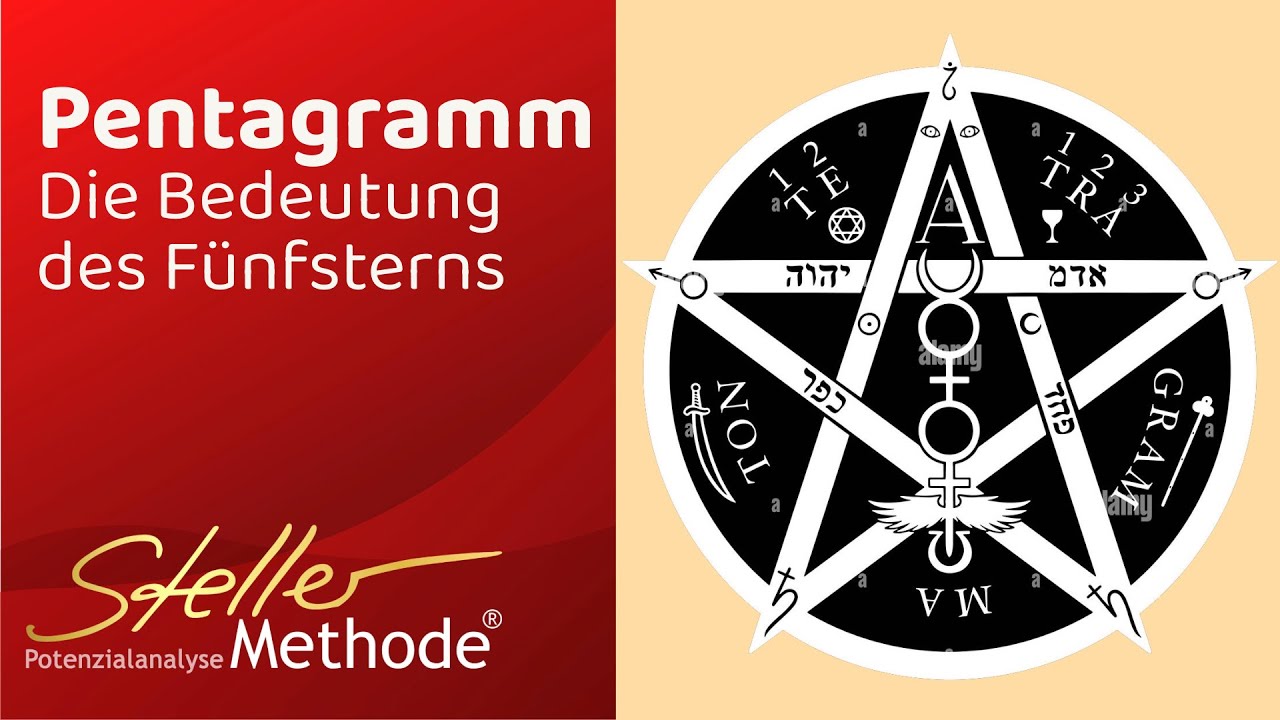 Pentagramm, Fünfstern und Geistbild 🔺 Pythagoras und alte Kulturen zur Menschenkenntnis und mehr