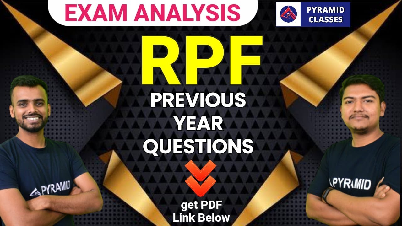 RPF previous year question paper | railway gk | rpf constable recruitment 2023 | pyramid classes