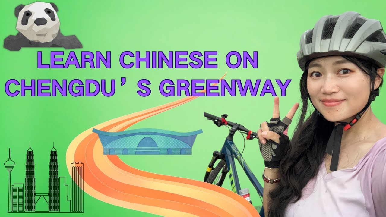 Cycle China's Hidden Gem A Local's Guide to Chengdu 100km Ring Greenway & Chinese Lesson # Vlog2