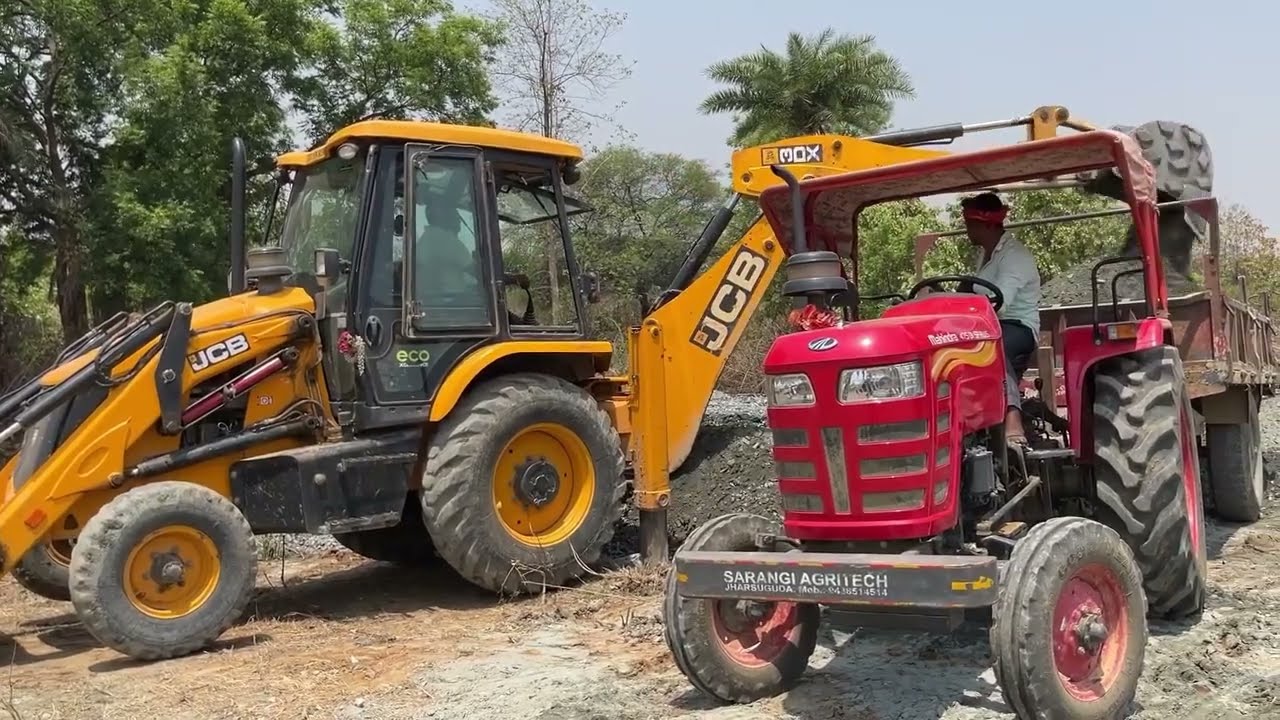 JCB se gitti kaise bharey trolley me 😱😱#jcbbaba #youtubeshorts #youtube #video #jcb #jcb3dxmachine 