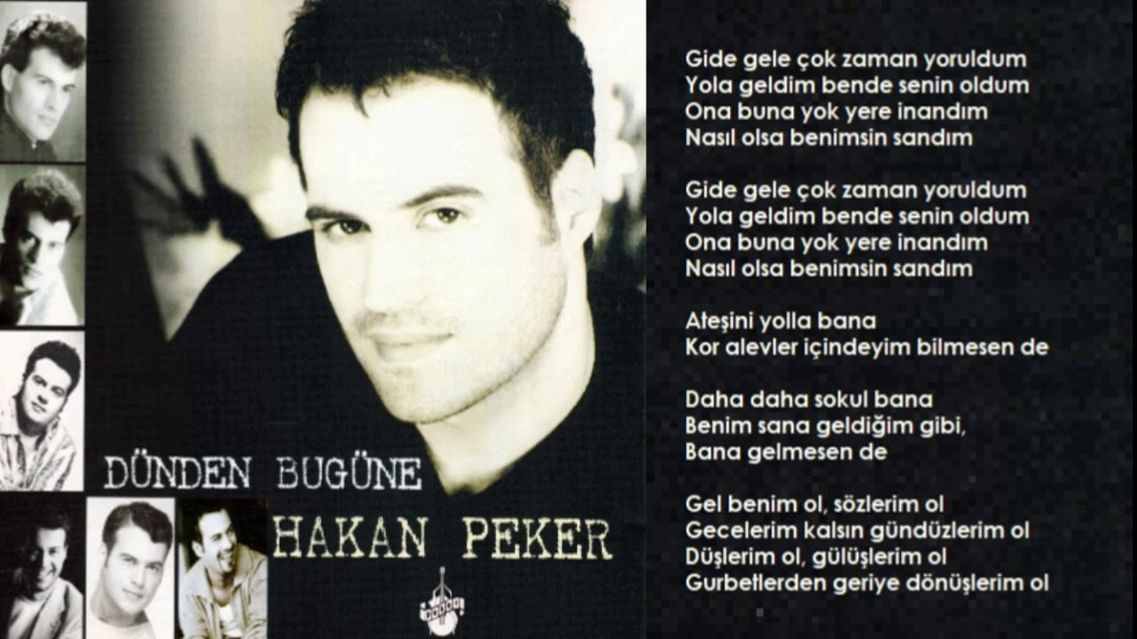 Hakan Peker - Ateşini Yolla Bana (Orijinal Karaoke)