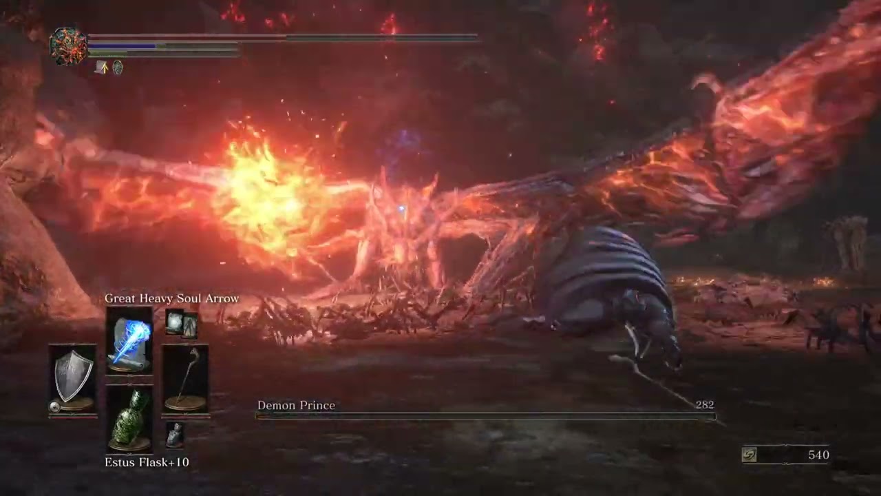 DARK SOULS III - CLOSE CALL WITH THE DEMON PRINCE