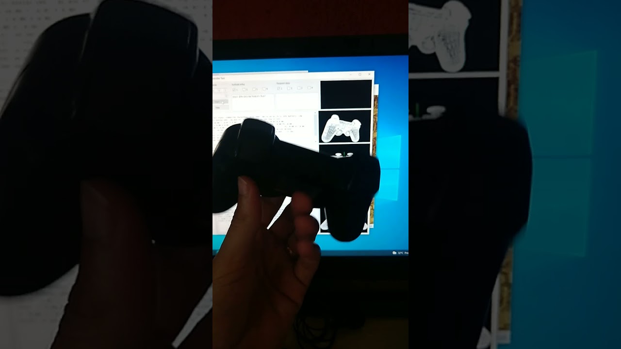 controle PS3 no PC funcionando o Sixaxis