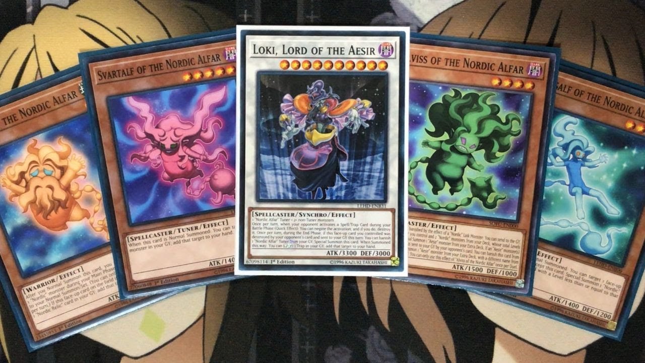 My Nordic Alfar Yugioh Deck Profile for October 2019