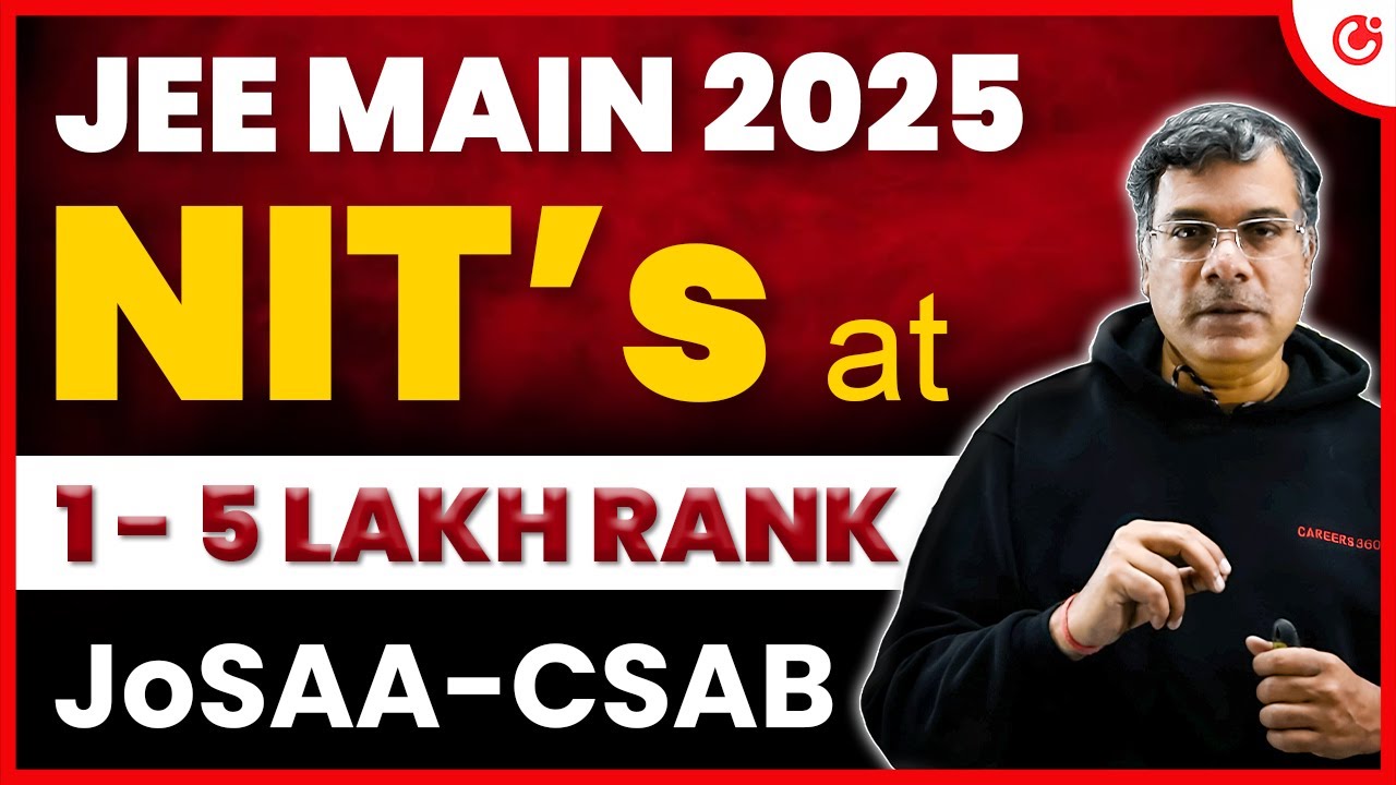 NITs Branch-wise 1 to 5 lakhs Closing Rank | JoSAA & CSAB Counselling Detailed Analysis