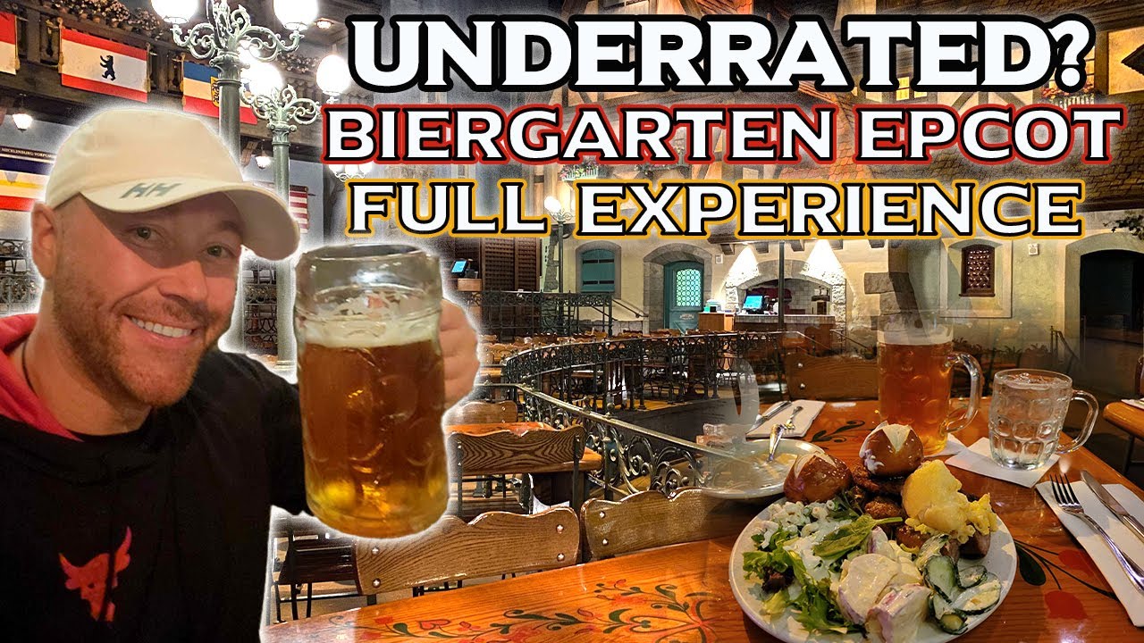 Epic EPCOT Biergarten: A German Food Adventure!