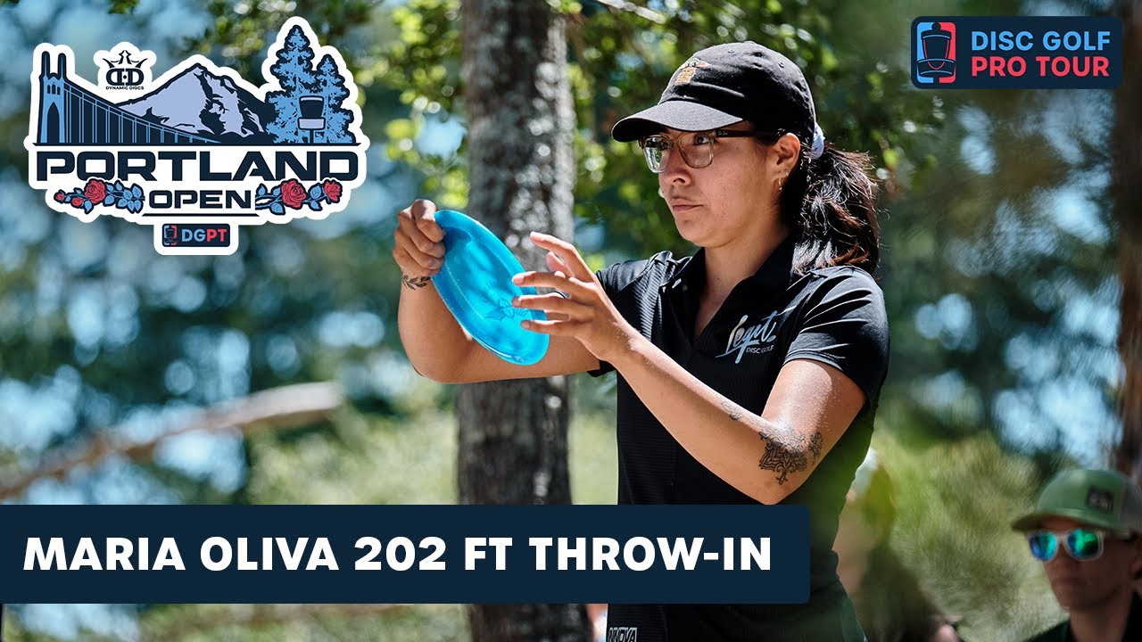 Maria Oliva 202 FT Throw-In for Birdie | Portland Open