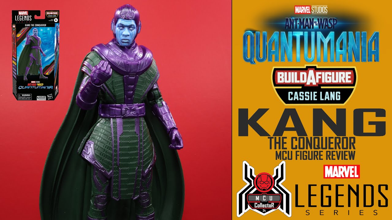 Обзор фигурки Marvel Legends KANG THE CONQUEROR Ant-Man Wasp Quantumania Cassie Lang BAF Wave MCU