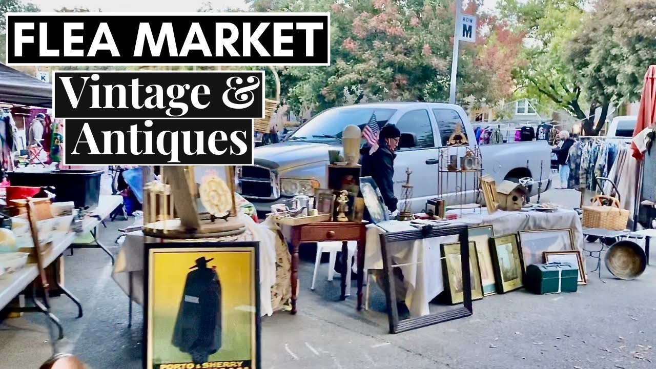 Vintage & Antique Flea Market || November 2020 - YouTube