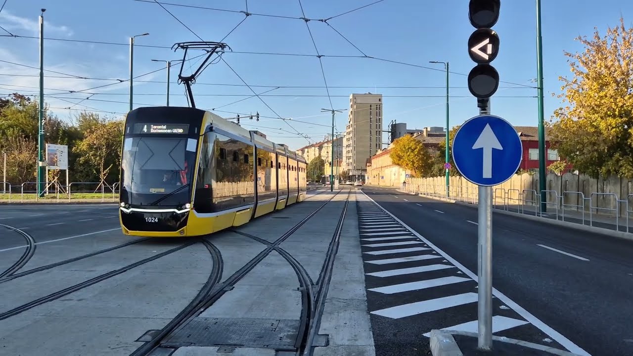 Cele mai noi tramvaie și moderne sunt la Timisoara