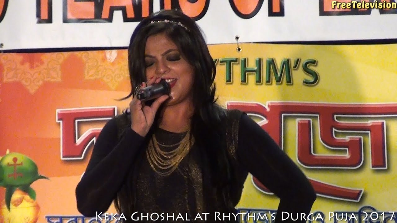 Keka Ghoshal Nonstop at Durga Puja 2017 by RHYTHM