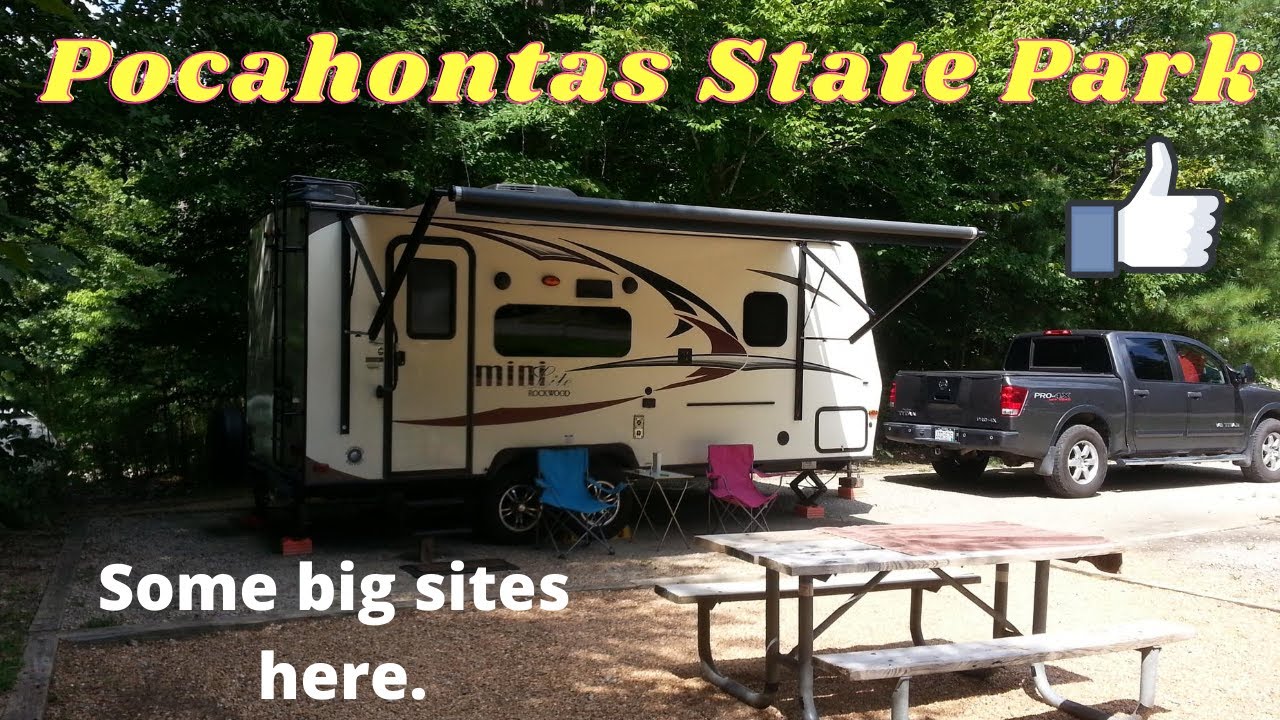 Whoa! Beautiful sights here for sure. I made a great choice for our site..  Pocahontas State Park VA
