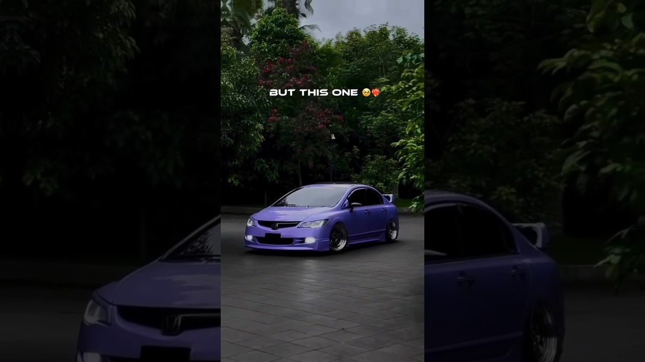 ||HONDA CIVIC MODIFIED 💜 💥 || #trendingshorts