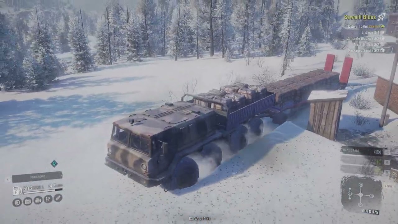 Snowrunner - SAWMILL BLUES - Chernokamensk - AMUR, RUSSIAN FEDERATION