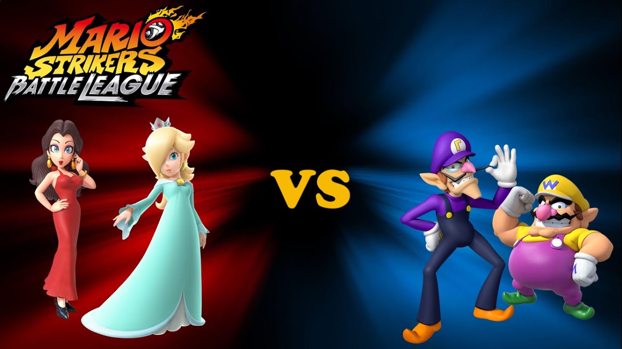 Mario Strikers Battle League   Team Rosalina vs Team Waluigi   Planetoid