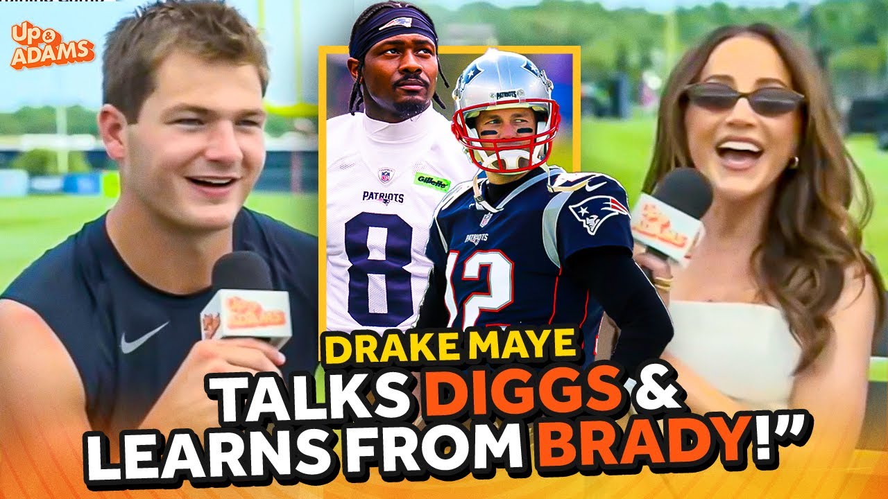 Patriots Drake Maye Says Stefon Diggs 