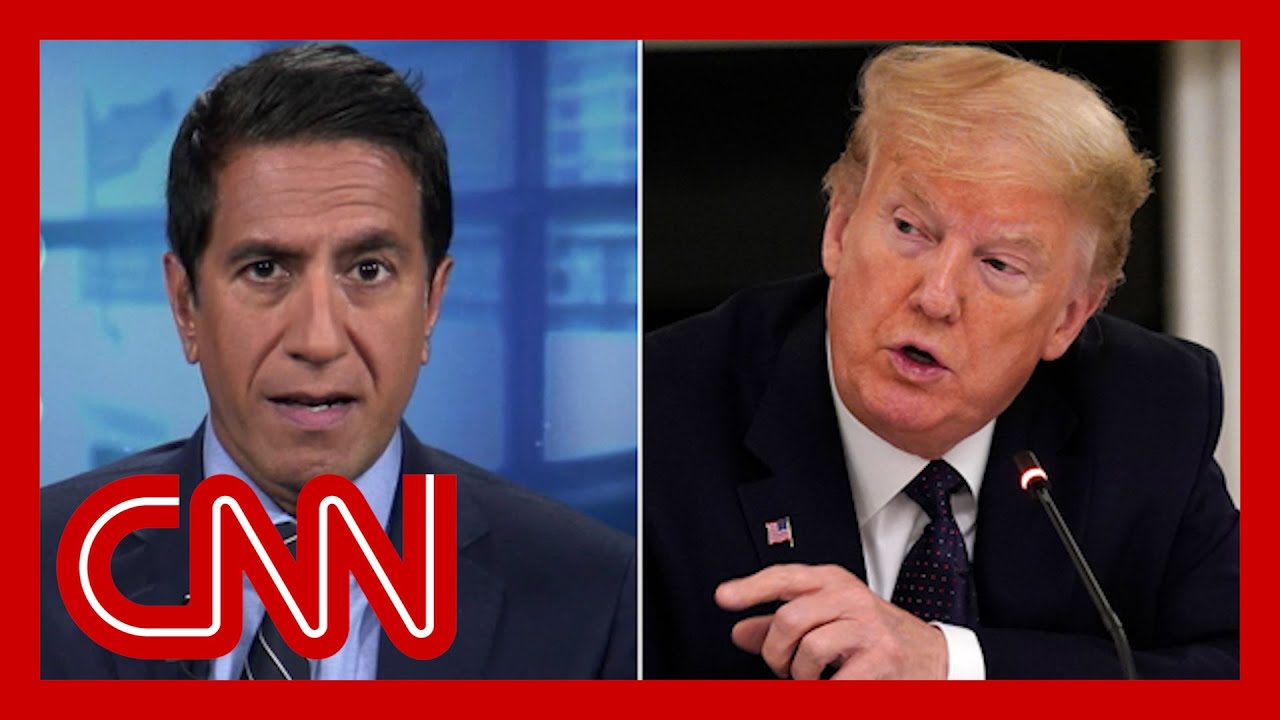 Trump says he's taking hydroxychloroquine. Dr. Gupta says he shouldn't