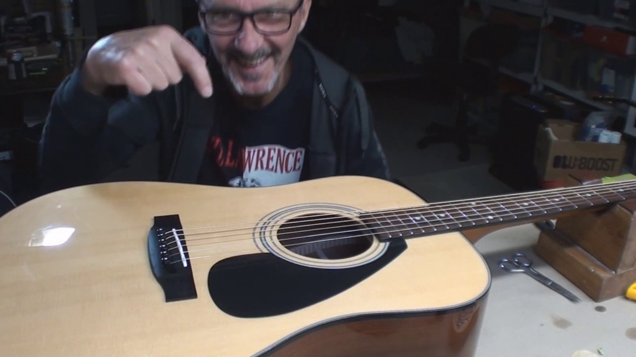 Yamaha F325D Acoustic Guitar Gets Help