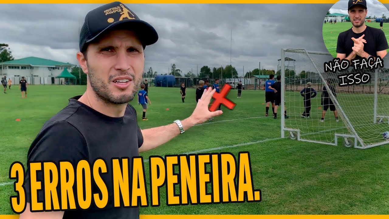 3 ERROS QUE VOCÊ NÃO PODE COMETER EM UMA PENEIRA!