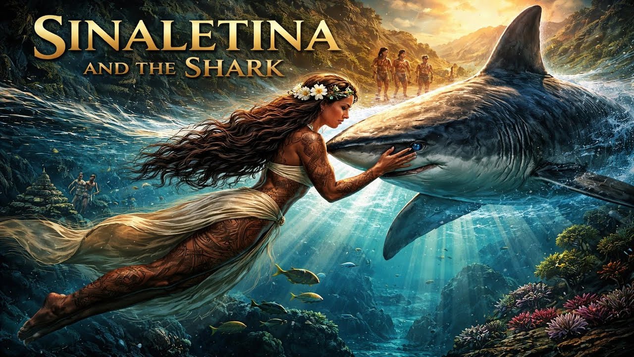 SINALETINA & THE SHARK — She Trusted the Teeth That Saved Her | A Samoan Ocean Guardian Lament