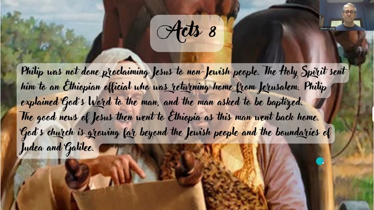 Daily Devotion for March 5, 2026 - Acts 8