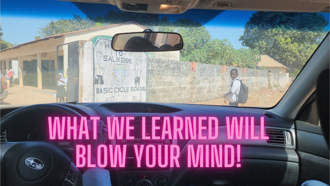 Part 9  Welcome to Salikenni!!! #gambia #africa #school