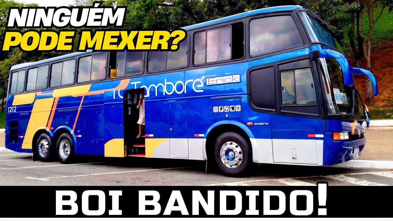 ÔNIBUS DO CHEFE!! SCANIA 113 BOI BANDIDO | TOURO INDOMÁVEL |  MARCOPOLO GV 1450 100% ORIGINAL