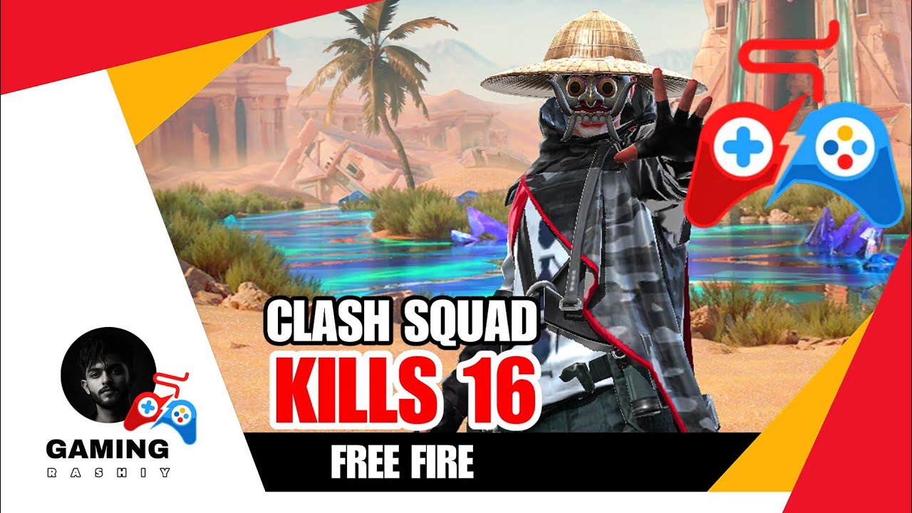 Kills 16 clash squad game play 🔥 | free fire | කිල් 16ම ගත්තා 🥵 | GAMING RASHIY 🎮 |  @gamingrashiy 