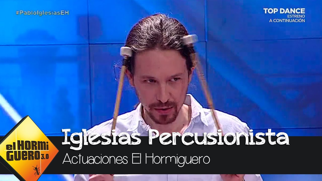 Pablo Iglesias toca la melodía de 'Juego de Tronos' en directo - 'El Hormiguero 3.0'