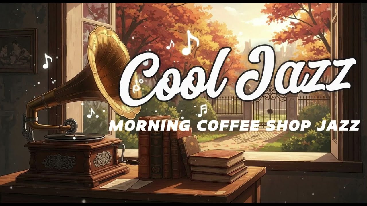 Morning Coffee Shop Jazz - Elegant Background Music for Work & Conversation | Window to Soul