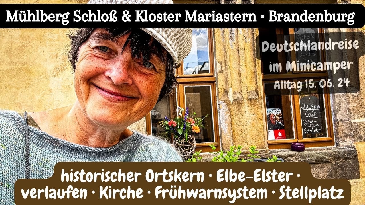Vlog 178 Mühlberg • Stadtrundgang • #roadtrip Brandenburg • Kloster, Schloß, Altstadt