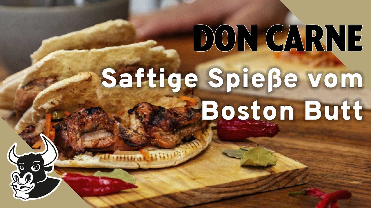 Saftige Spieße vom Schwein | Rezept | DON CARNE