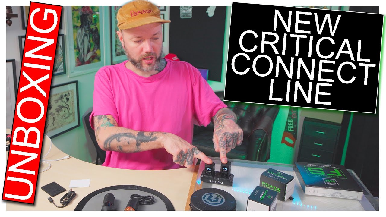 New Critical Connect Batteries with Foot Switch - unboxing and first impressions