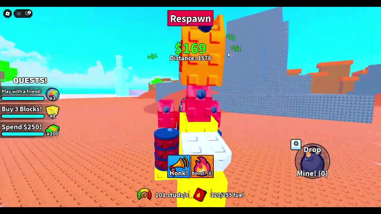 playing build a bike with my freind in roblox!