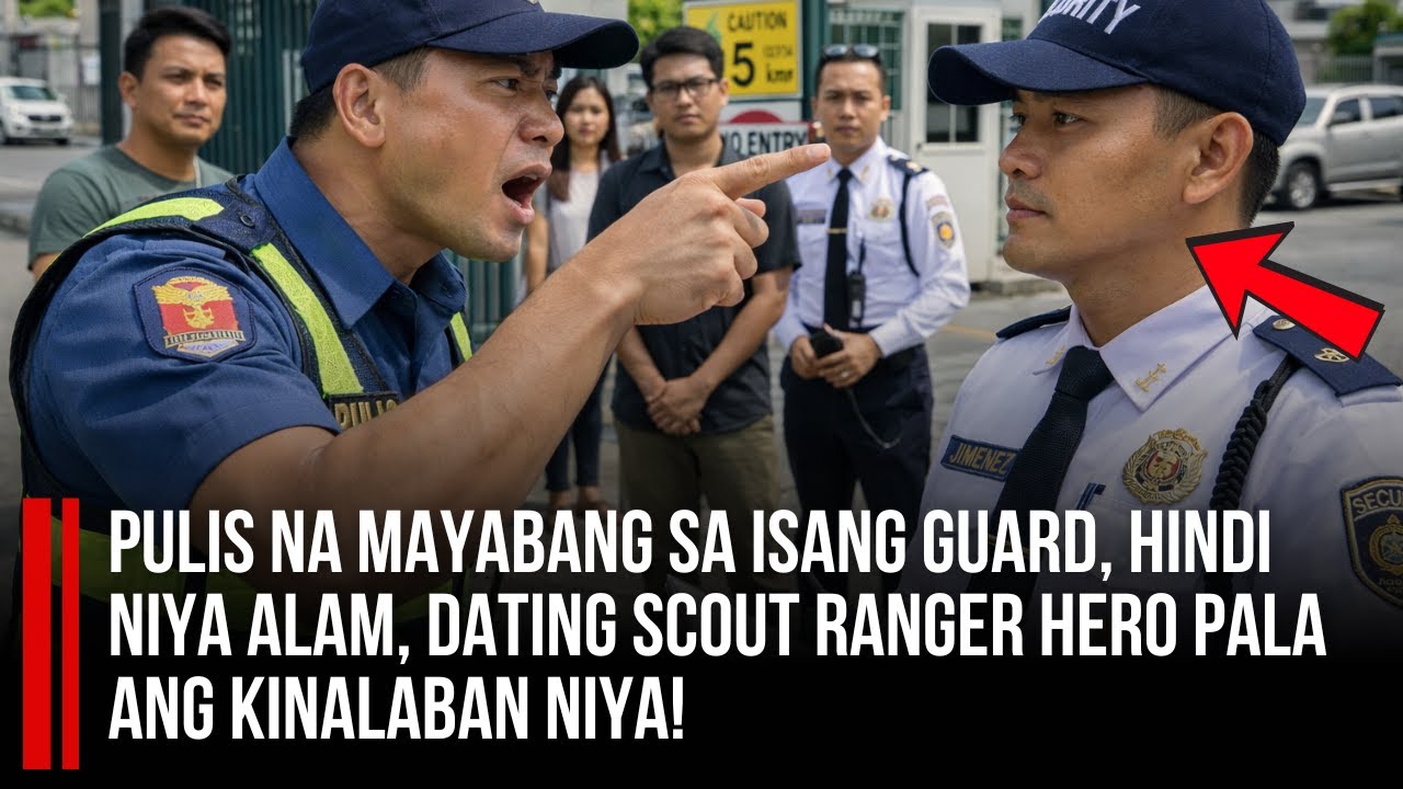 PULIS NA MAYABANG SA ISANG GUARD—HINDI NIYA ALAM, DATING SCOUT RANGER HERO PALA ANG KINALABAN NIYA!