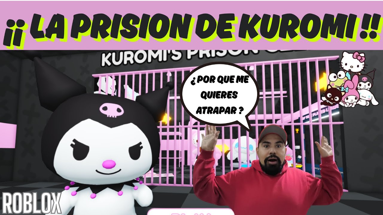 KUROMI ME QUIERE ATRAPAR AYUDA !! Roblox 🤪🤪🤪😹