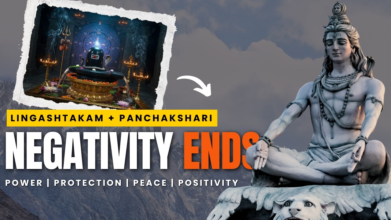 Most Powerful Shiva Stotram | Lingashtakam + Nagendra Haraya | Remove Negative Energy- Mahashivratri