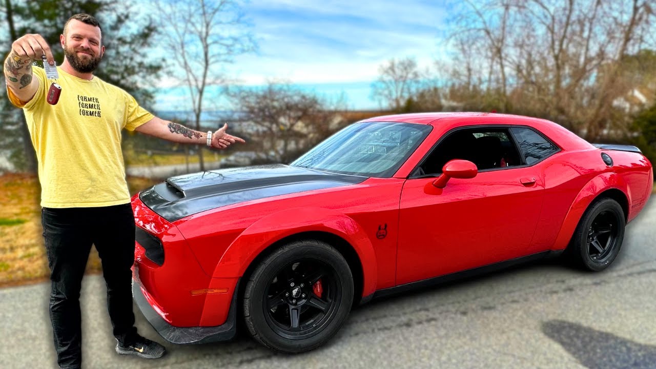 Я ПОСТРОИЛ ПЕРВЫЙ В МИРЕ DODGE DEMON С РУЧНОЙ КОРОБКОЙ ПЕРЕДАЧ!