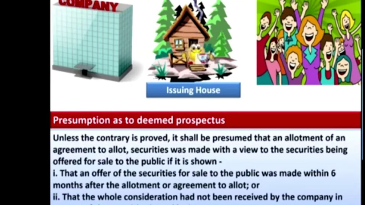 Deemed prospectus as per Companies act 2013 detail revised