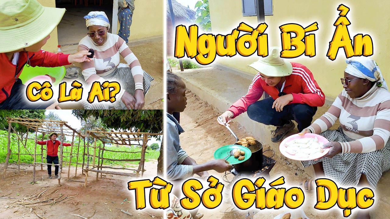 NGƯỜI BÍ ẨN Đến Từ SỞ GIÁO DỤC HUYỆN Bất Ngờ Đến Bản Và Ở, Chăm Sóc Cho Bà Cụ Bướu Cổ