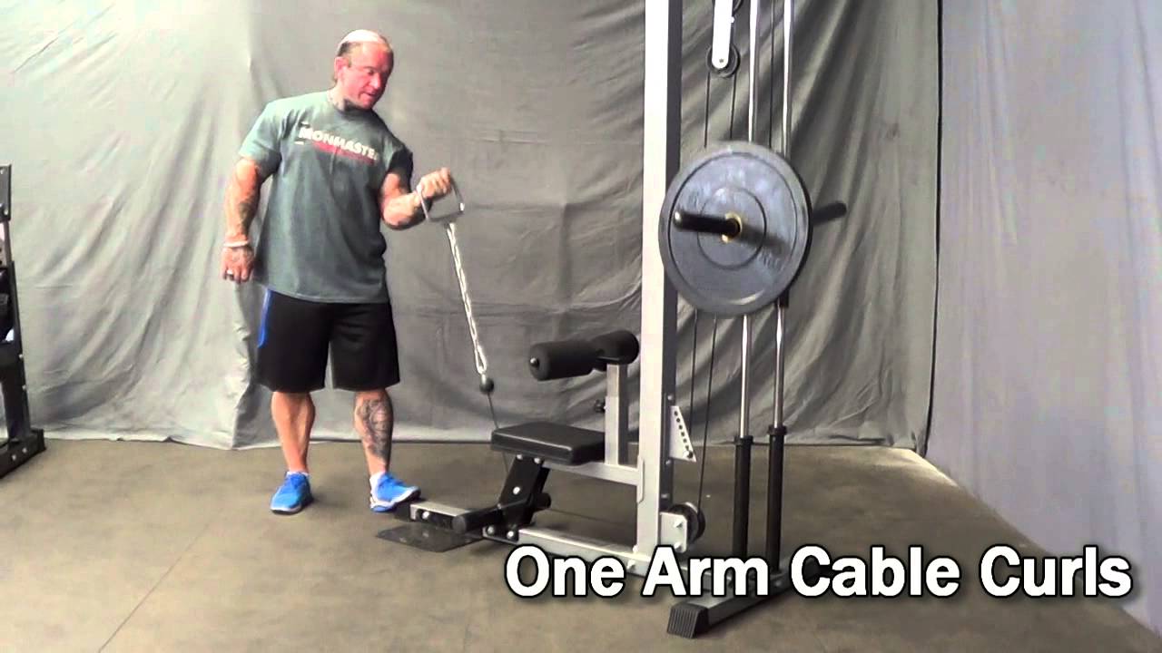 BARBARIAN Lat Pulldown Machine with Lee Priest