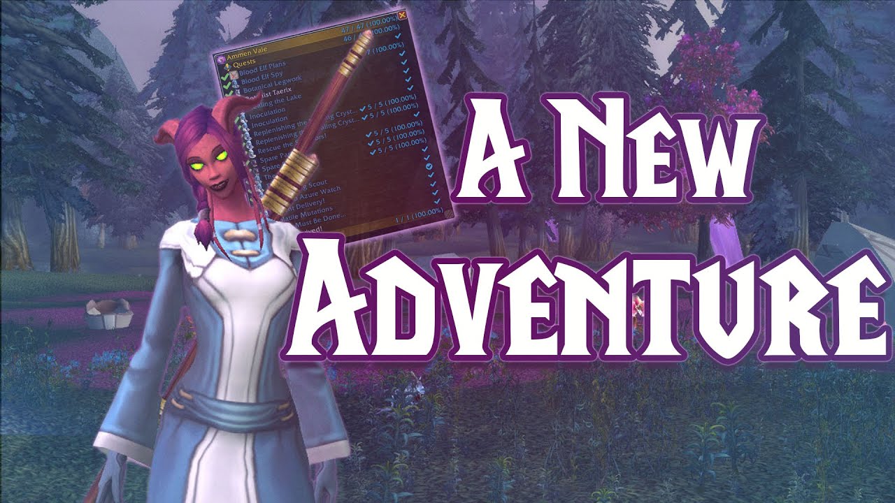 Collecting & Questing through Ammen Vale | WoW Cozy Completionist
