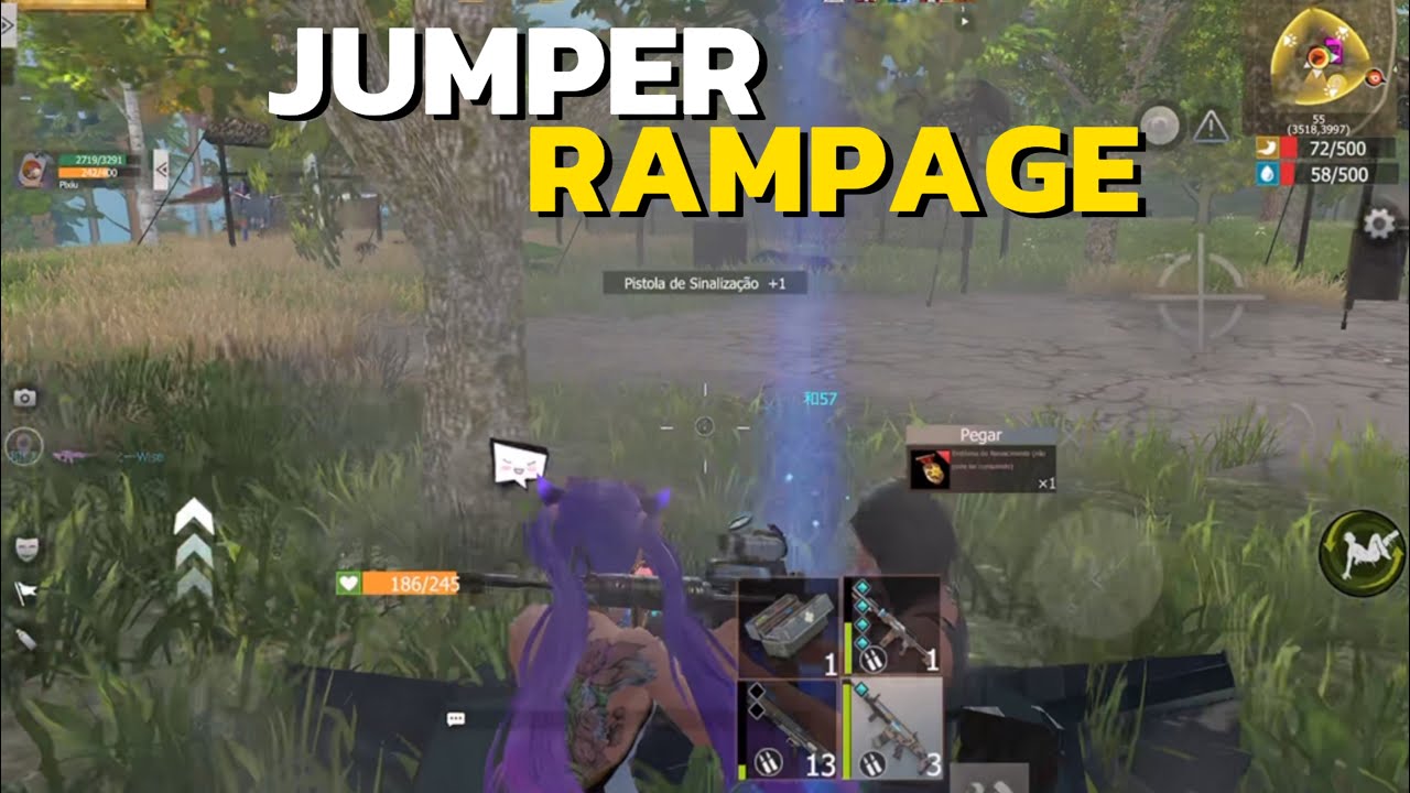RUSHANDO FALTANDO 2H PRA MEDALHA! ⚔️🏅 | Parte 1 | Last Island of Survival 🏝️💥