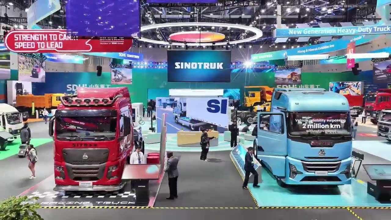 SINOTRUK Global Vision 2030 | Innovation, Expansion & Next-Gen Trucks | City Fleet Sitrak