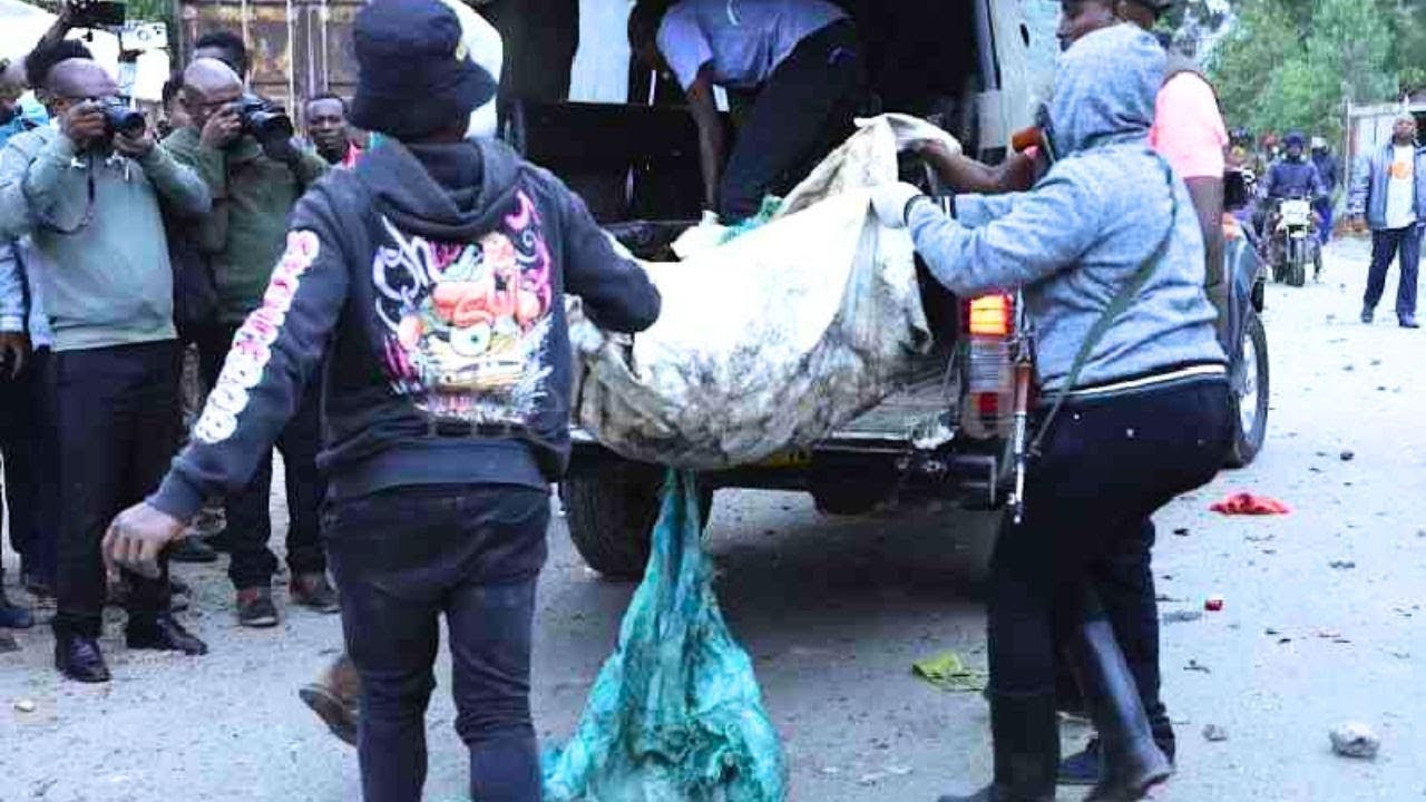 MORE BODIES RETRIVED AT MUKURU KWA NJENGA AT KWARE!!