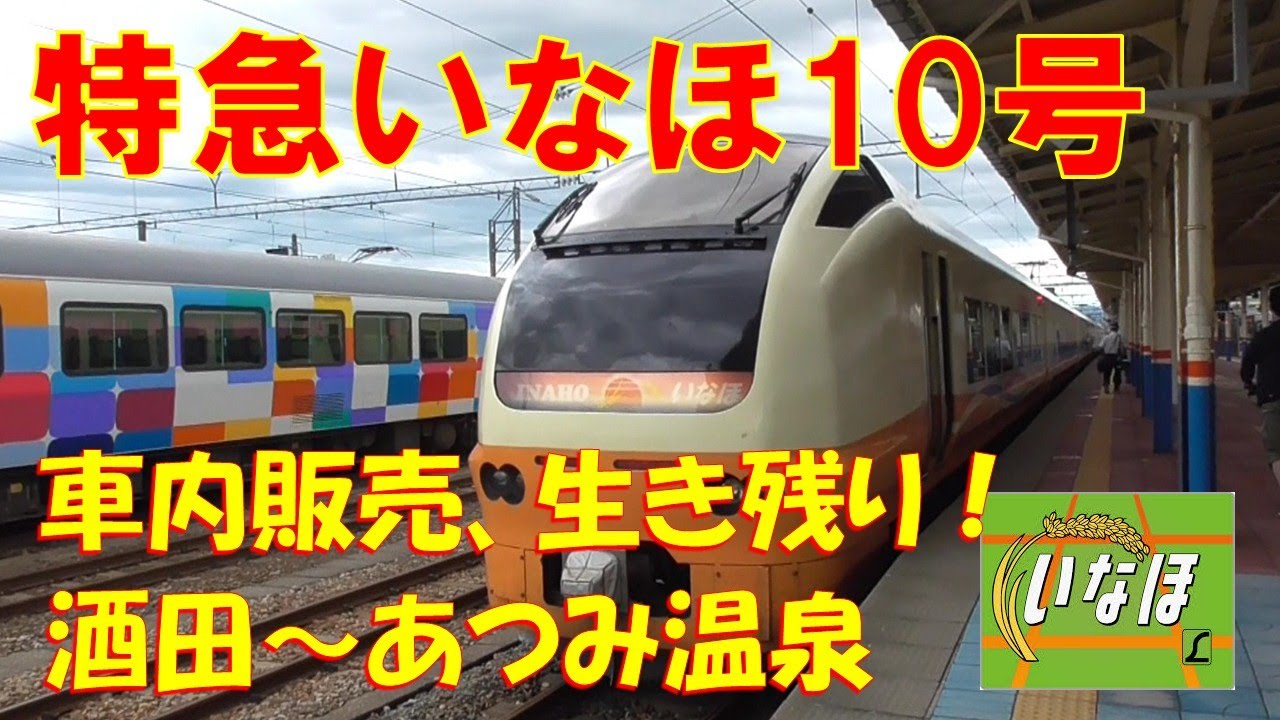特急いなほ10号（酒田～あつみ温泉）羽越本線2019年