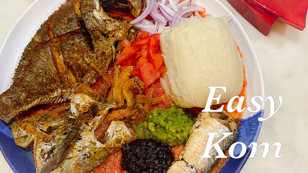 Kom || Dokonou (Simplified recipe - recette simplifier)